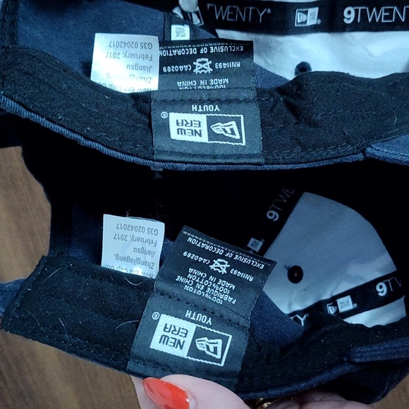 Boys New York Yankee hats vintage look - Picture 3 of 8